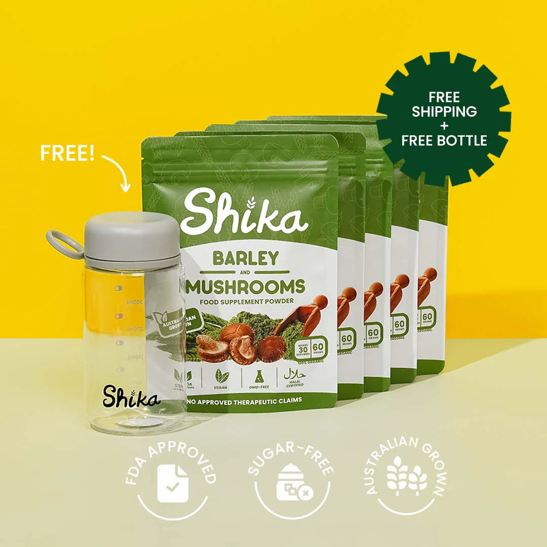 Shika Barley and Mushrooms