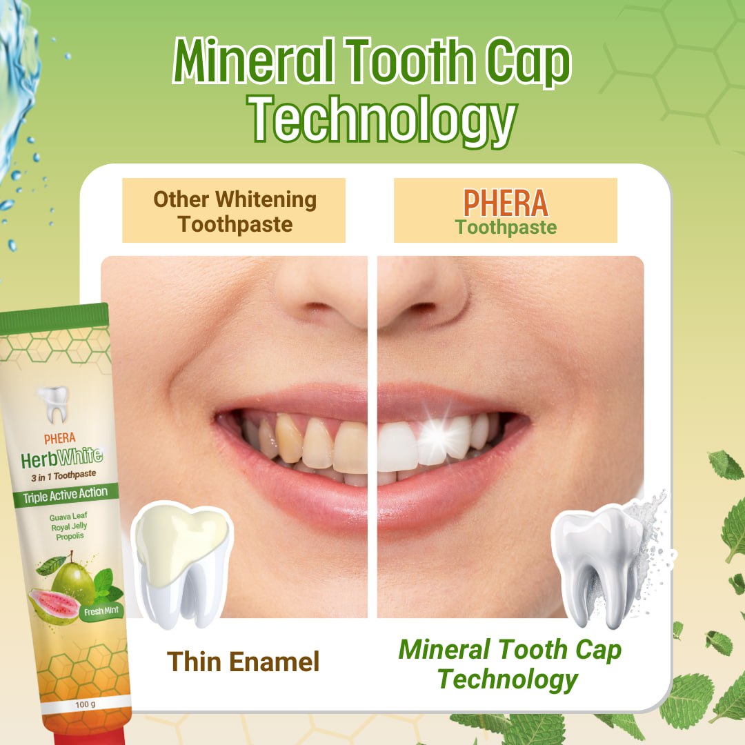 Phera HerbWhite Toothpaste