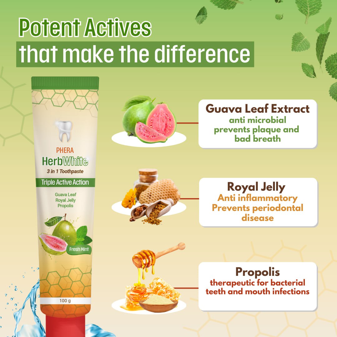 Phera HerbWhite Toothpaste