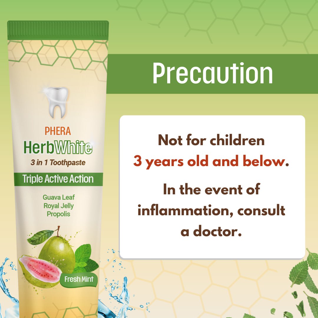 Phera HerbWhite Toothpaste