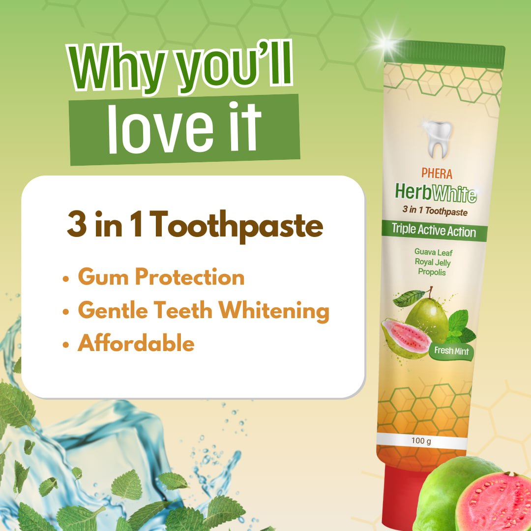 Phera HerbWhite Toothpaste