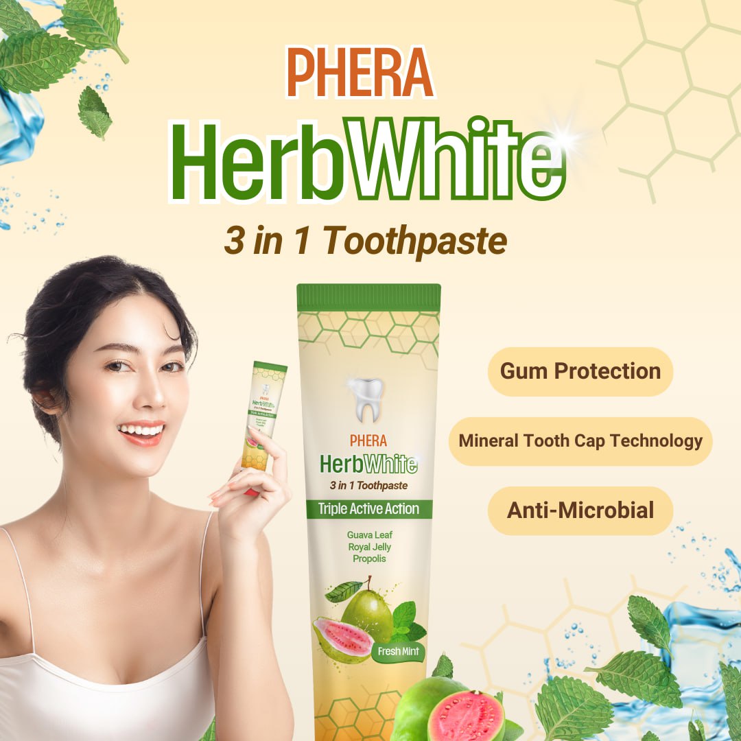 Phera HerbWhite Toothpaste