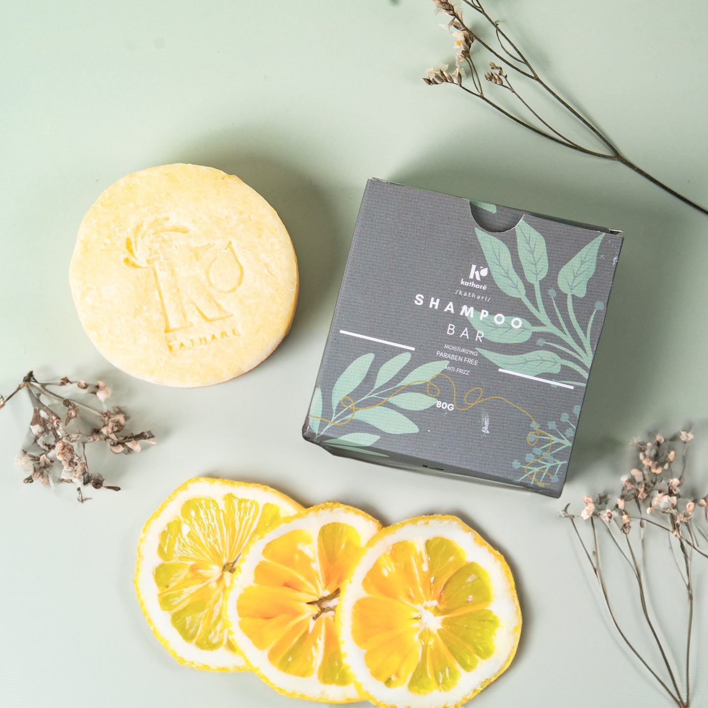 Ginger Lemon Zest Shampoo Bar