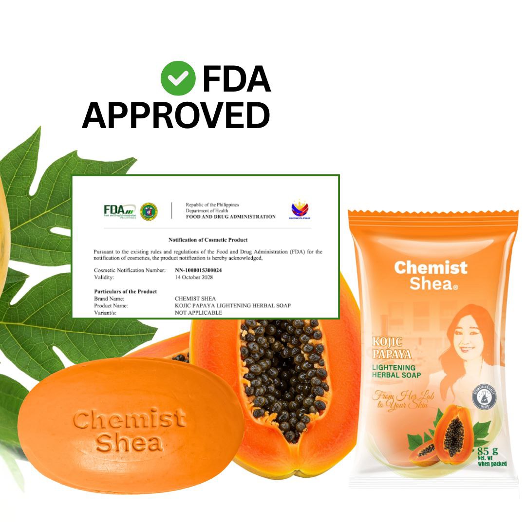 Chemist Shea Kojic Papaya Herbal Lightening Soap