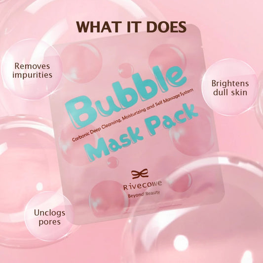 Rivecowe Bubble Mask Pack