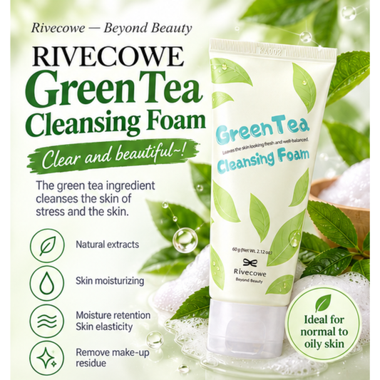 Rivecowe Green Tea Cleansing Foam