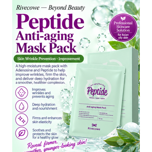 Rivecowe Peptide Anti-Aging Mask Pack