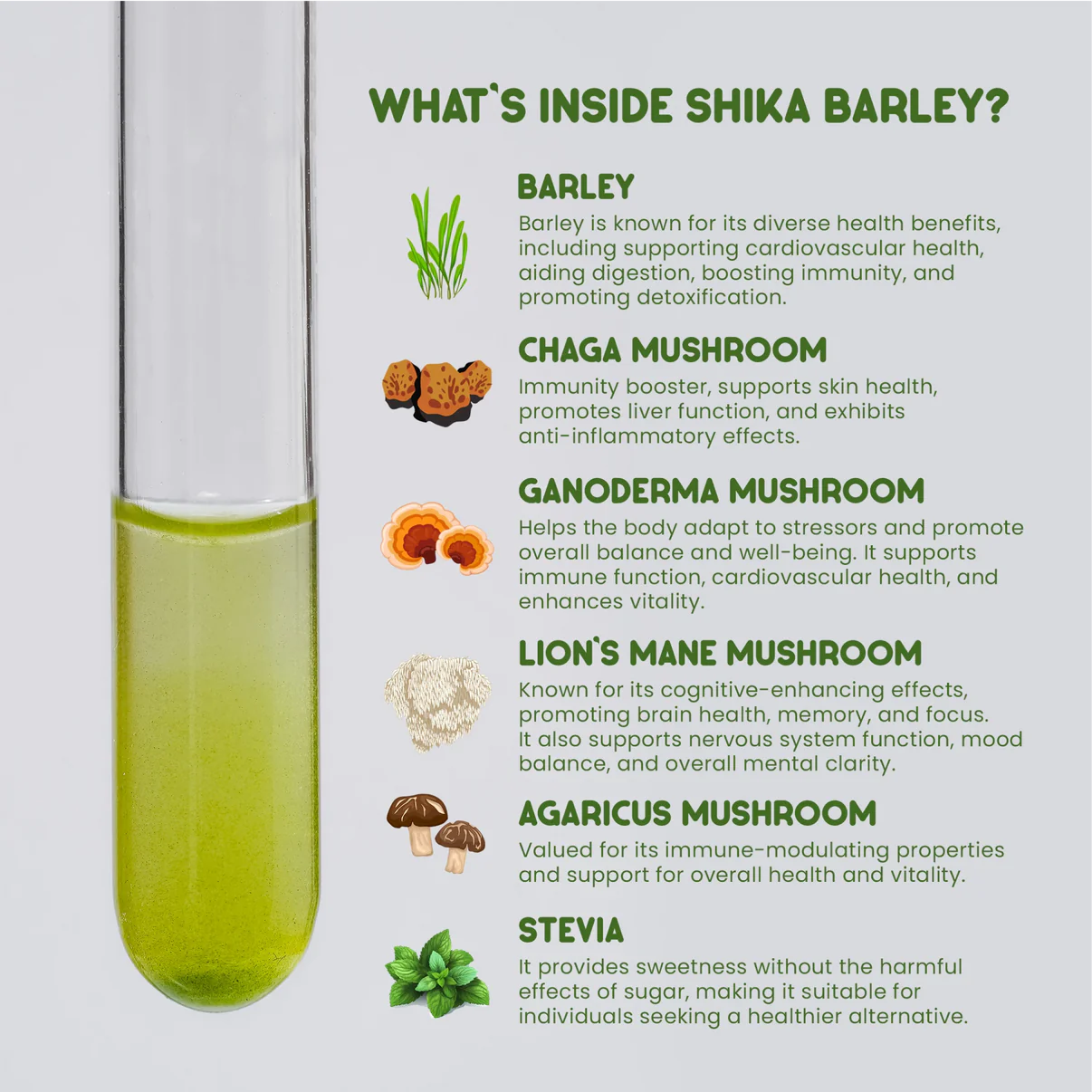 Shika Barley and Mushrooms