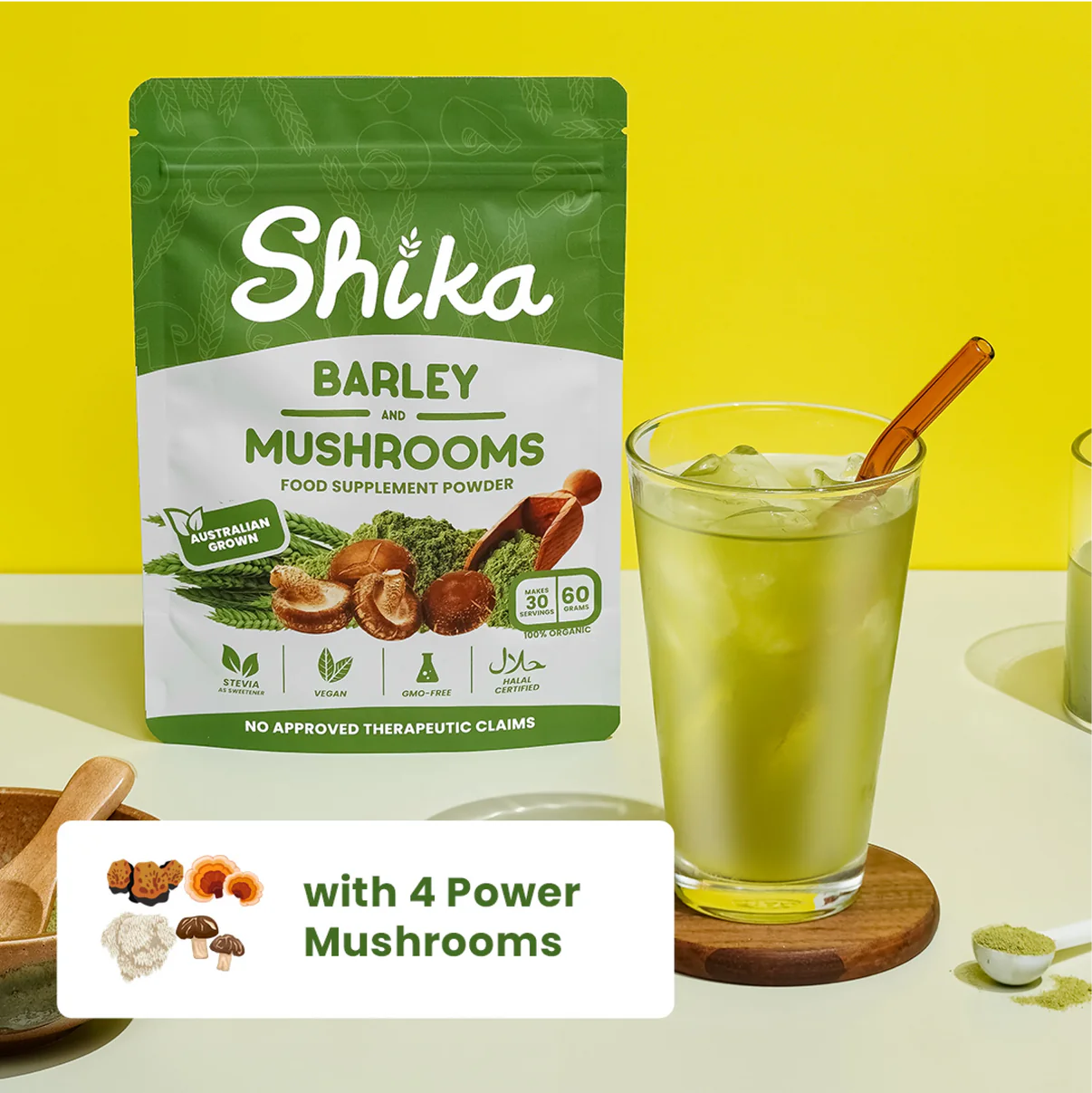 Shika Barley and Mushrooms