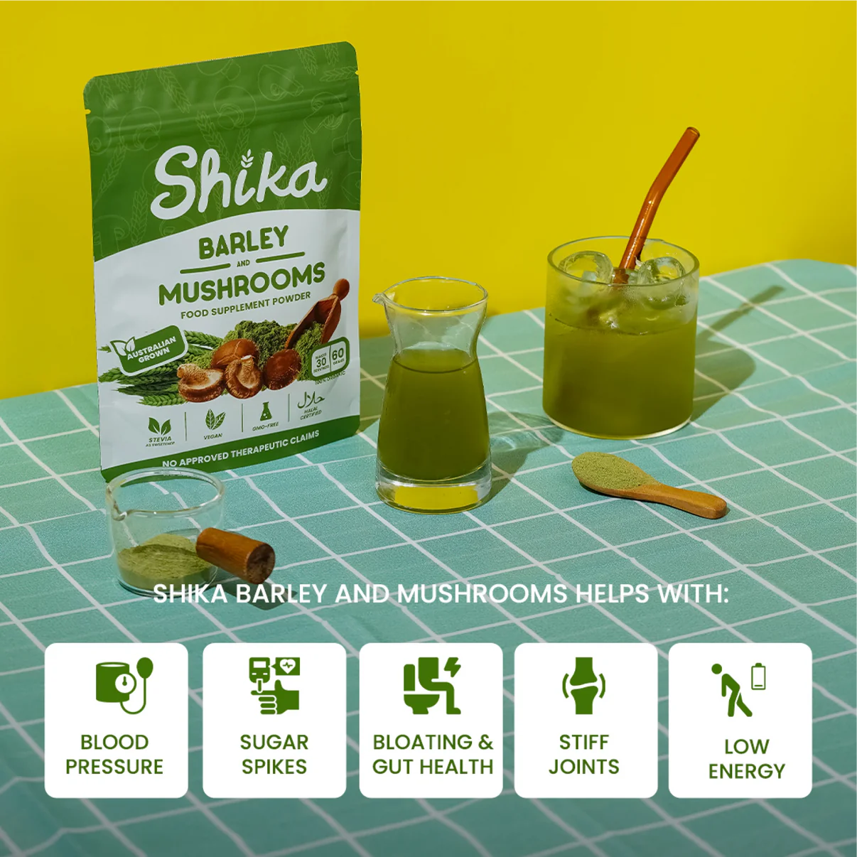 Shika Barley and Mushrooms