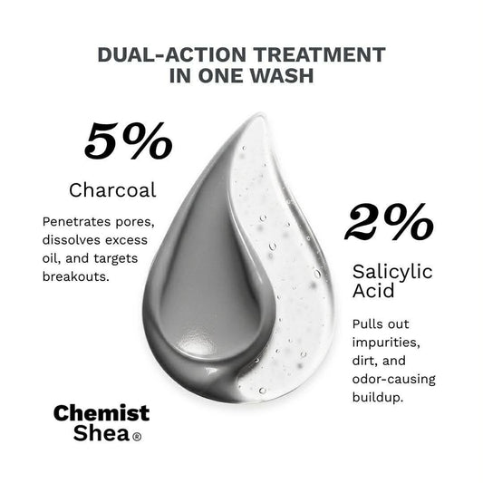 Chemist Shea Acne & Odor Care Body Wash