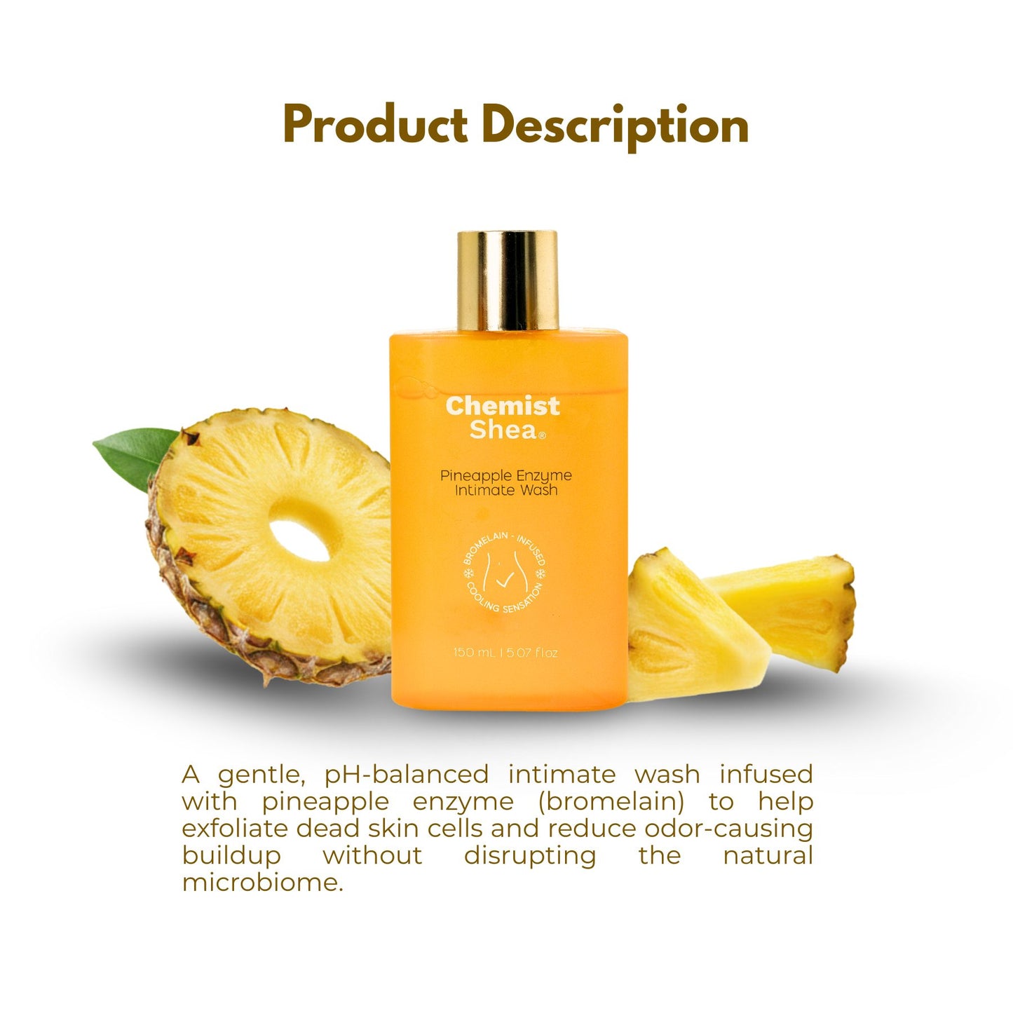 Chemist Shea Pineapple Enzyme Intimate Wash