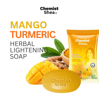 Chemist Shea Mango Turmeric Herbal Lightening Soap