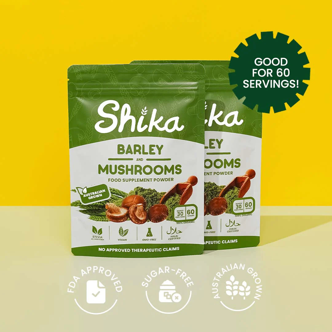 Shika Barley and Mushrooms