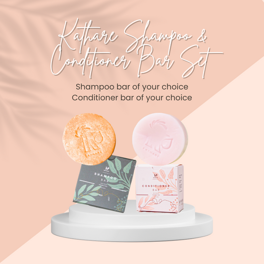 Katharē Shampoo & Conditioner Bar Set