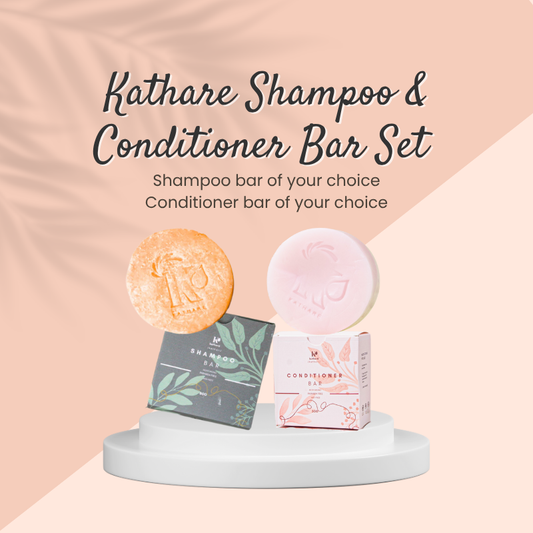 Katharē Shampoo & Conditioner Bar Set
