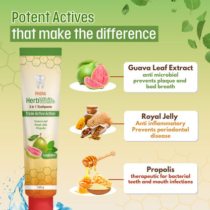Phera HerbWhite Toothpaste