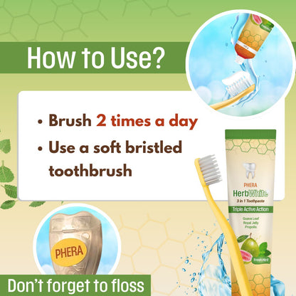 Phera HerbWhite Toothpaste