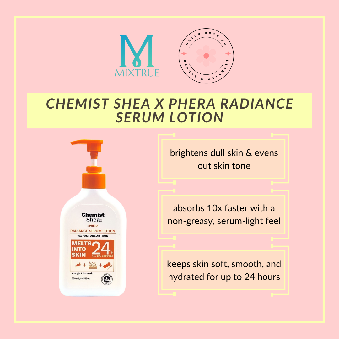 Chemist Shea x Phera Radiance Serum Lotion