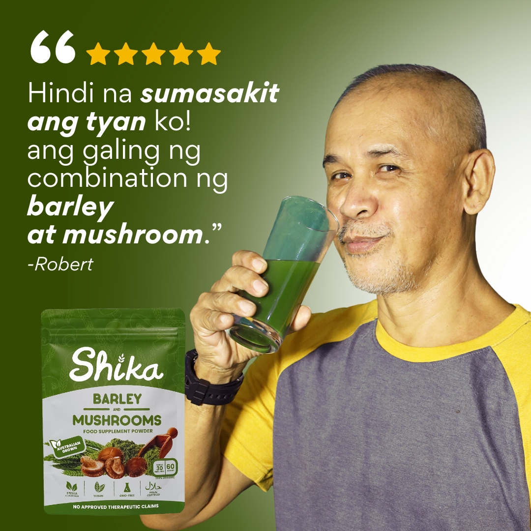 Load video: Shika Barley and Mushrooms is your solution for acid reflux and gastritis.