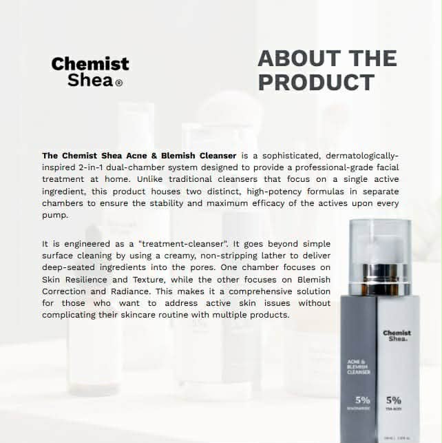 Chemist Shea Acne & Blemish Cleanser