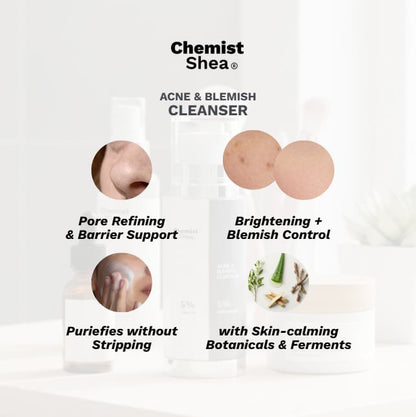 Chemist Shea Acne & Blemish Cleanser