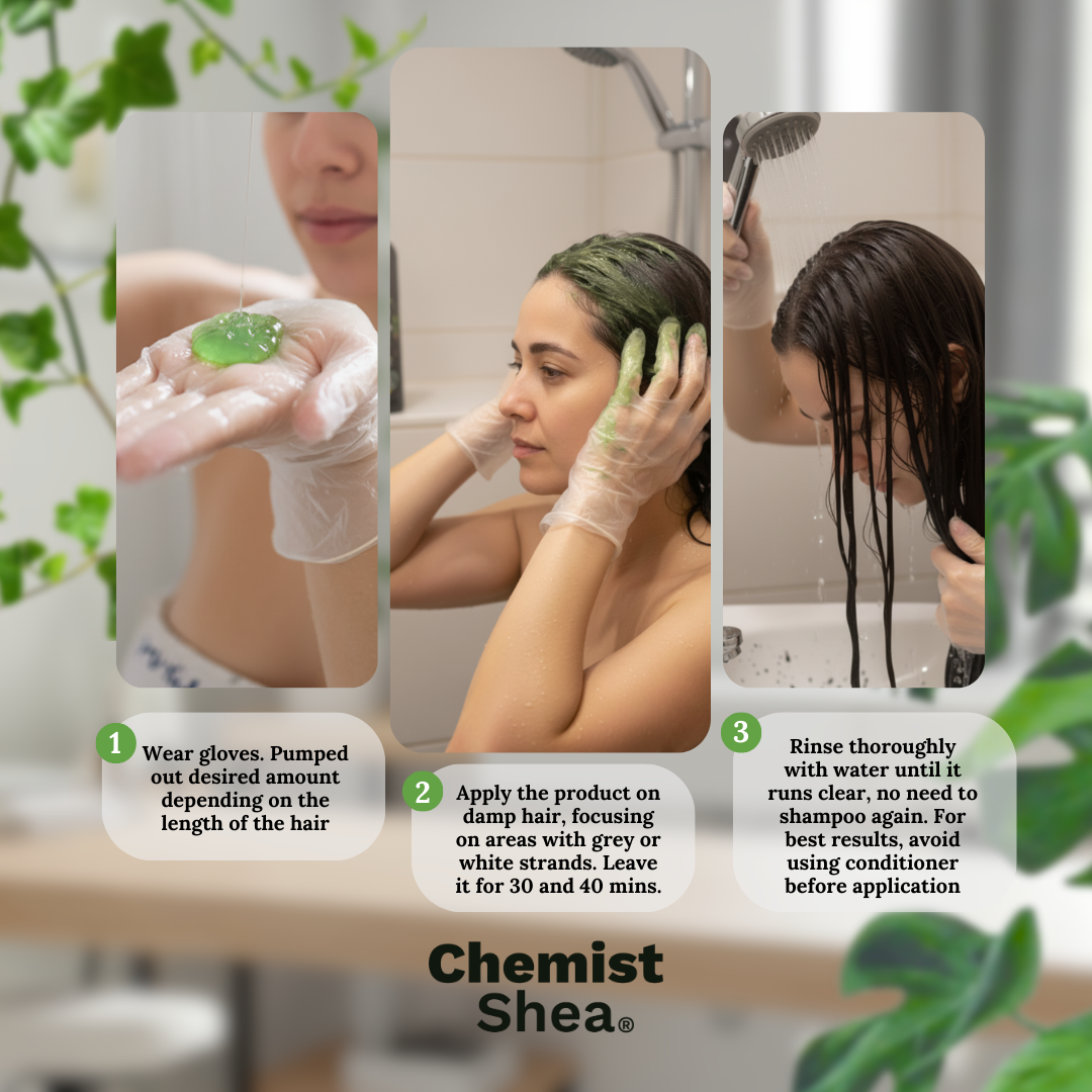 Chemist Shea Herbal Hair Coloring Shampoo
