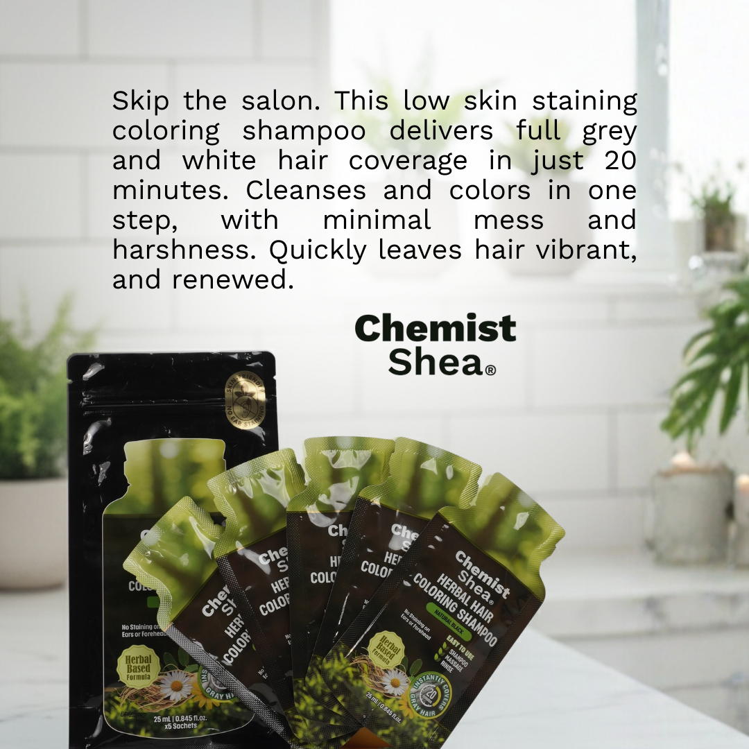Chemist Shea Herbal Hair Coloring Shampoo