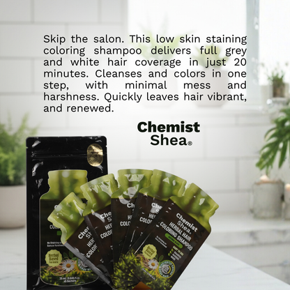 Chemist Shea Herbal Hair Coloring Shampoo