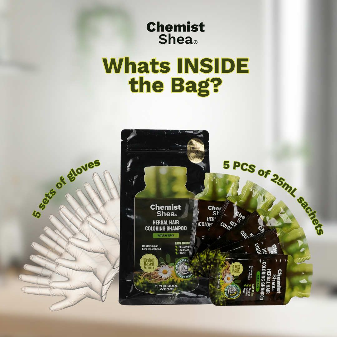 Chemist Shea Herbal Hair Coloring Shampoo