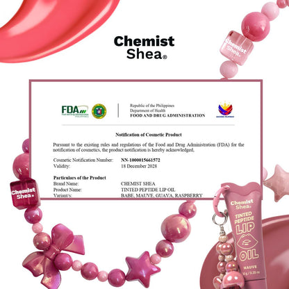 Chemist Shea Tinted Peptide Lip Oil