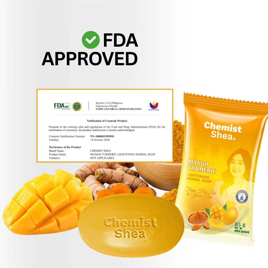 Chemist Shea Mango Turmeric Herbal Lightening Soap