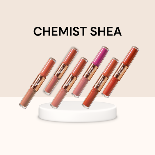 Chemist Shea Double Touch Matte+Glaze Lippies