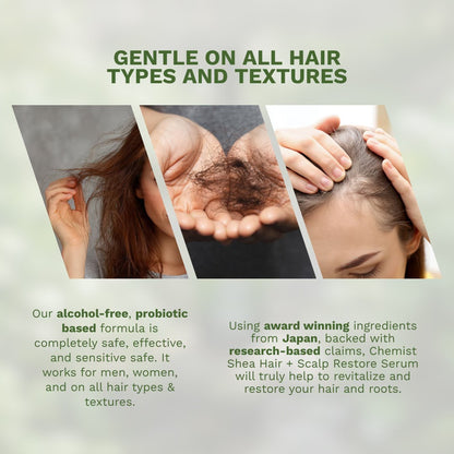 Chemist Shea Hair + Scalp Restore Serum