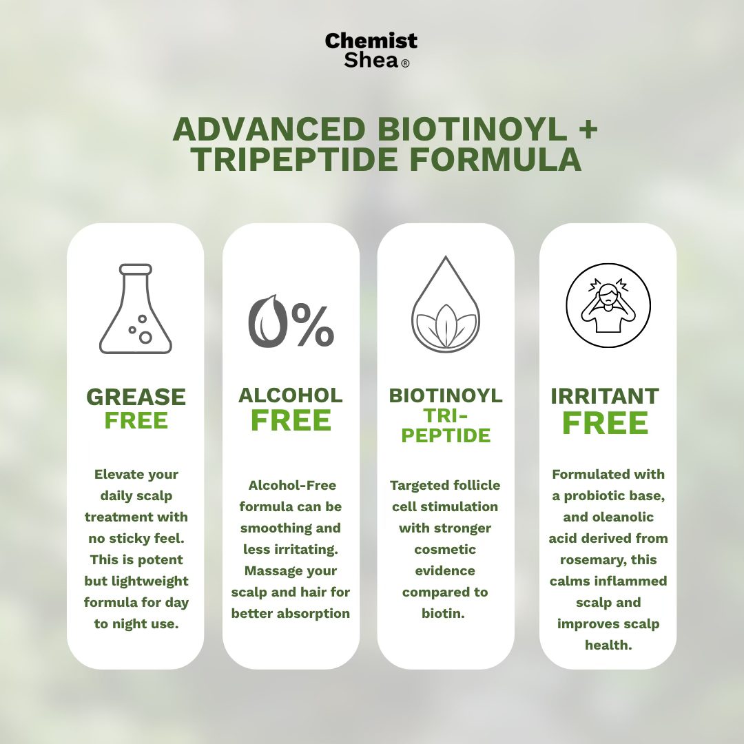 Chemist Shea Hair + Scalp Restore Serum