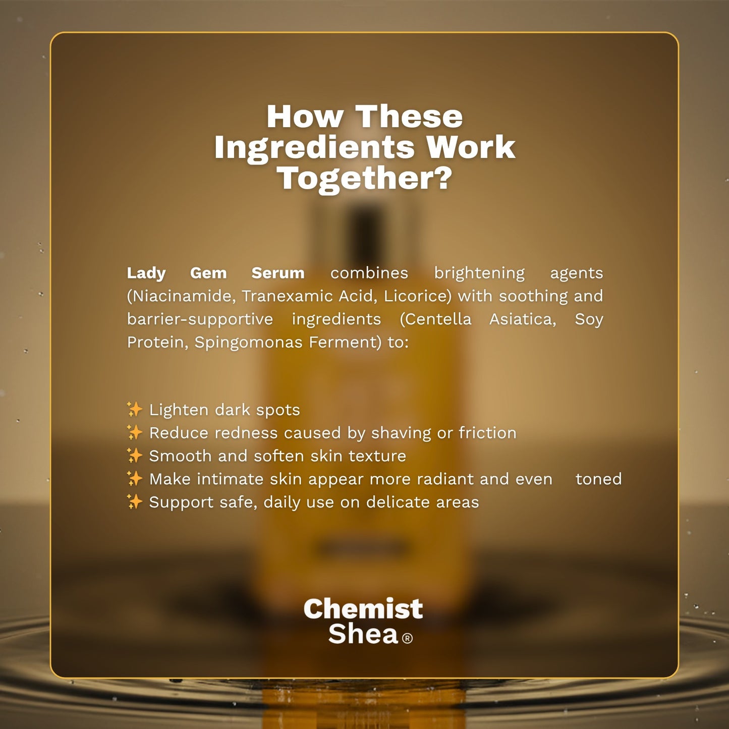 Chemist Shea Lady Gem Serum