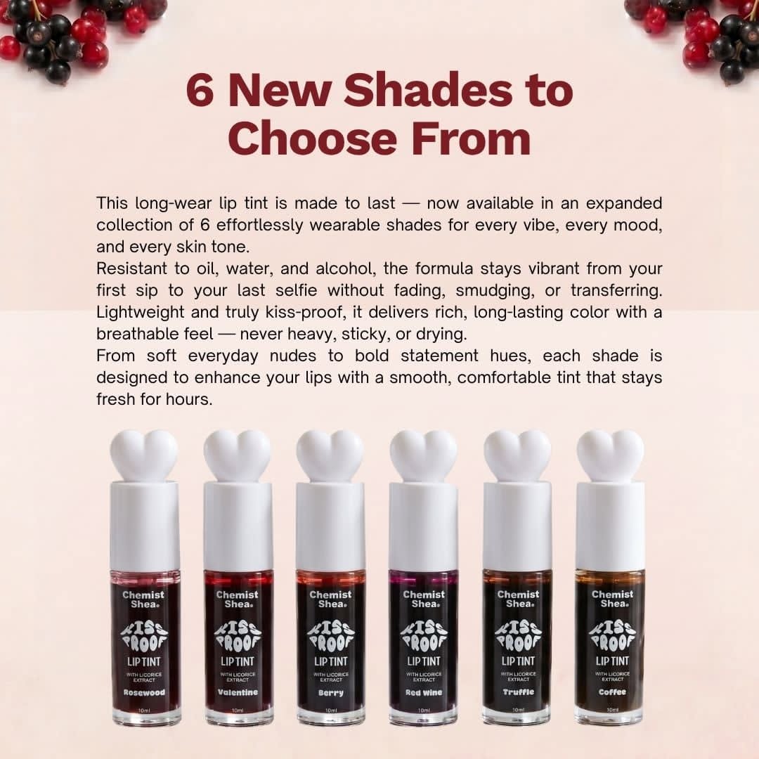 Chemist Shea Kiss Proof Lip Tint