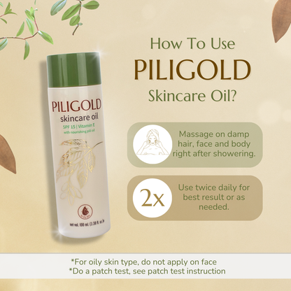 PiliGold Skincare Oil