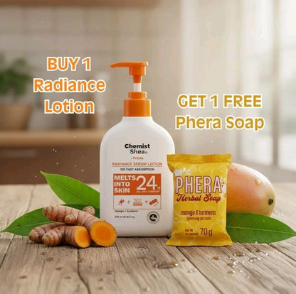 Chemist Shea x Phera Radiance Serum Lotion