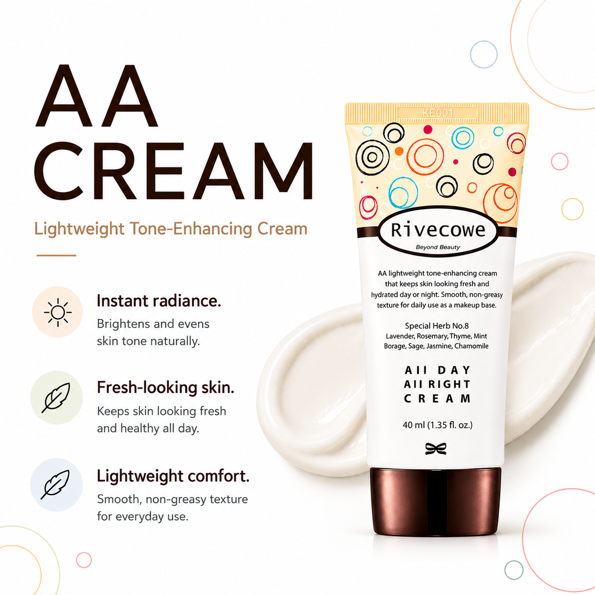 Rivecowe All-Day All-Night AA Cream