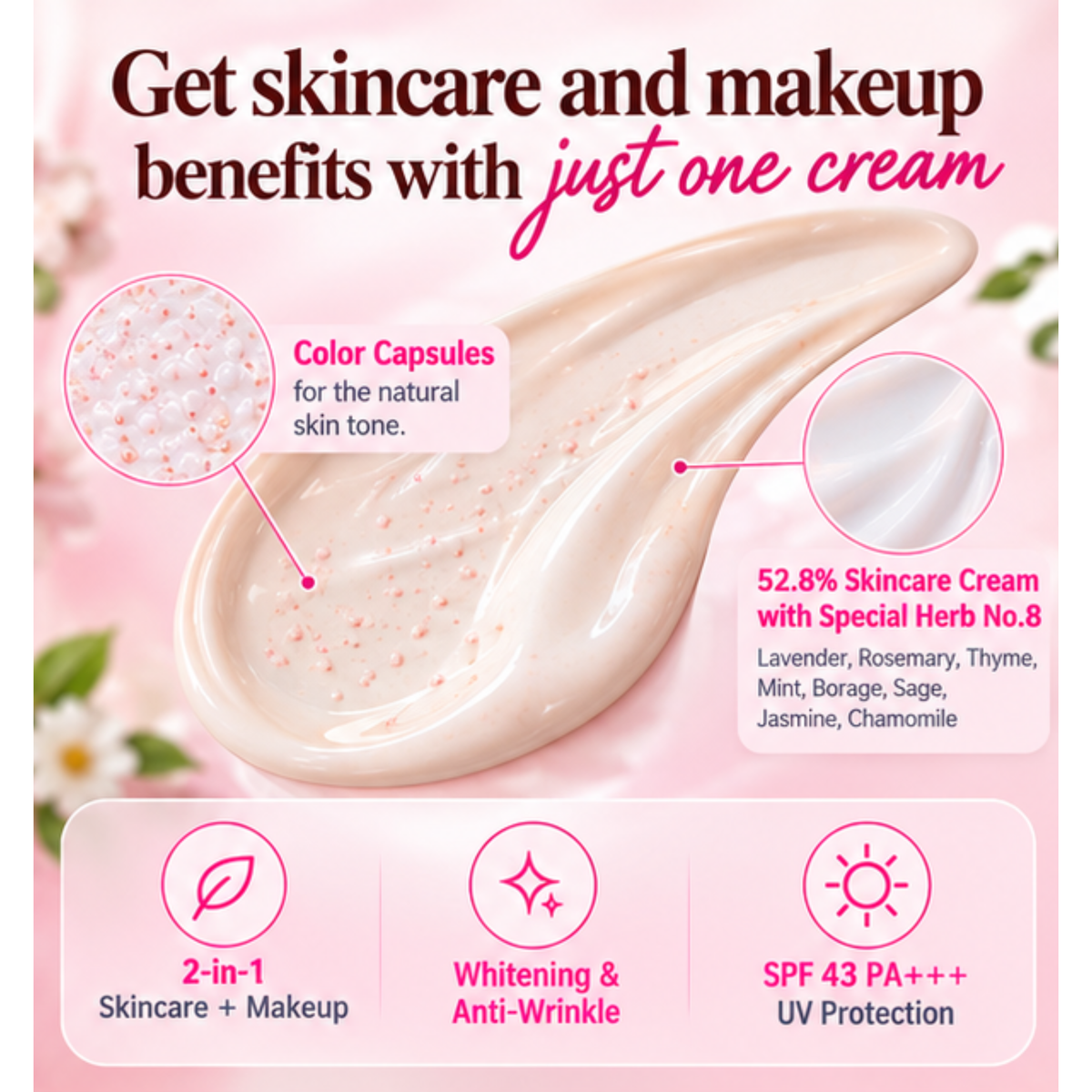 Rivecowe Correction Convenient CC Cream with SPF 43