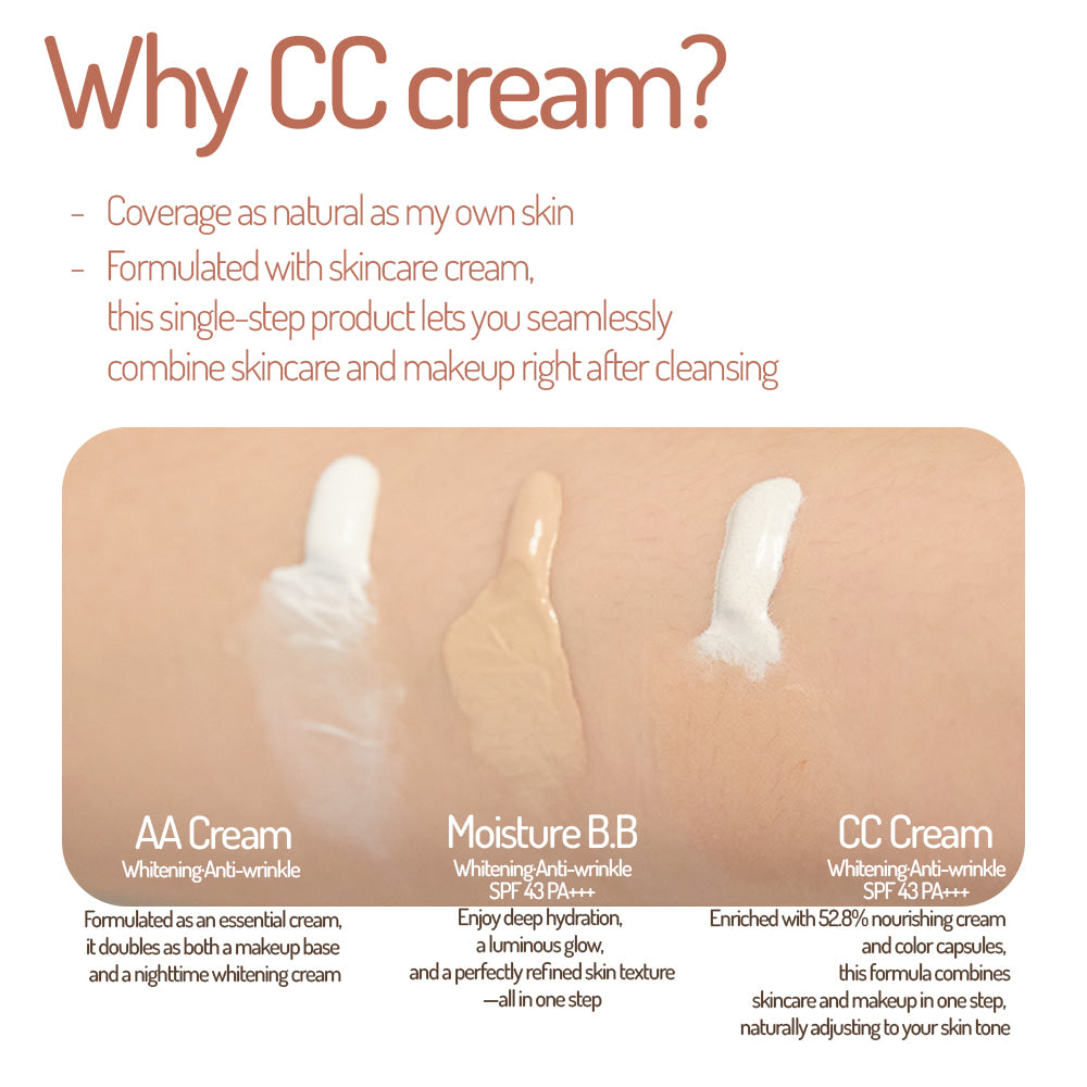 Rivecowe Correction Convenient CC Cream with SPF 43