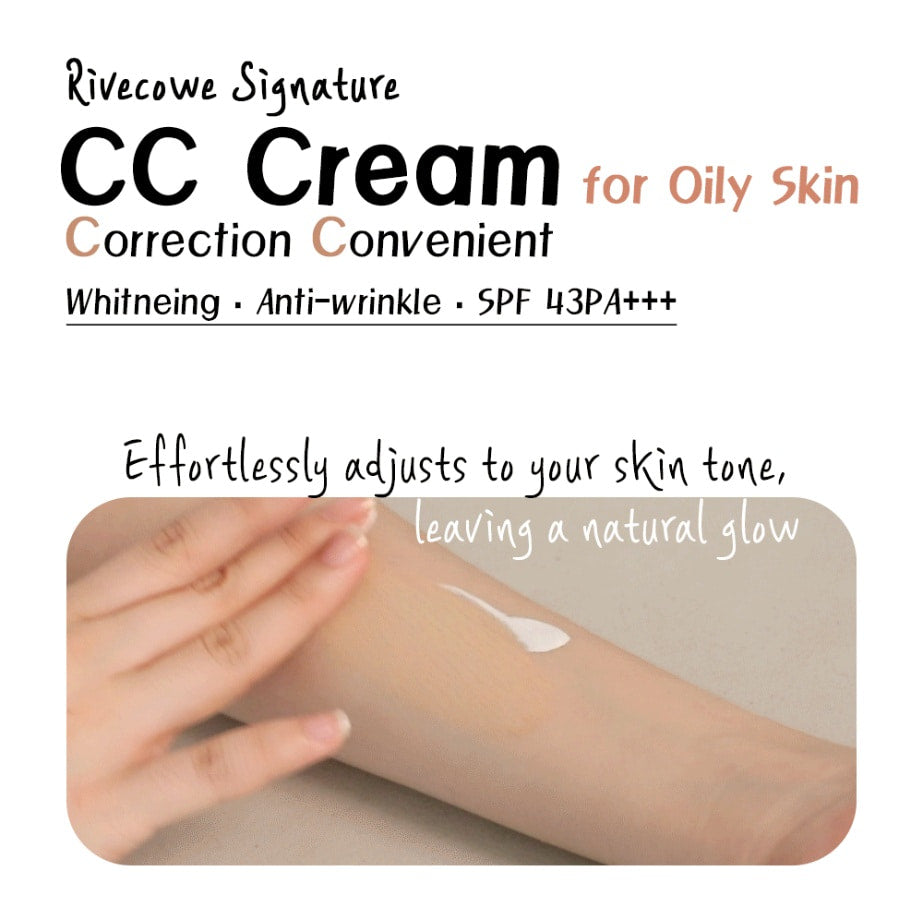Rivecowe Correction Convenient CC Cream with SPF 43