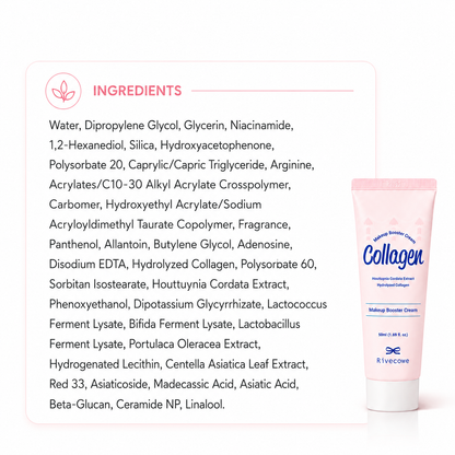 Rivecowe Collagen Tone-Up Booster Cream