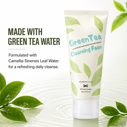 Rivecowe Green Tea Cleansing Foam