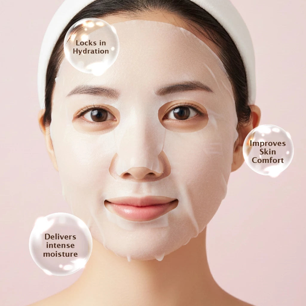 Rivecowe Hyaluronic Acid Moisturizing Mask Pack