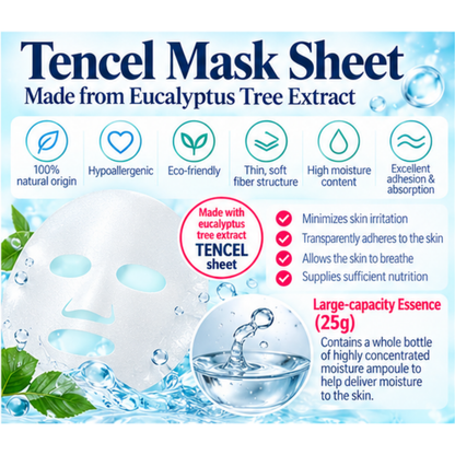 Rivecowe Hyaluronic Acid Moisturizing Mask Pack