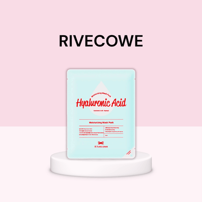 Rivecowe Hyaluronic Acid Moisturizing Mask Pack