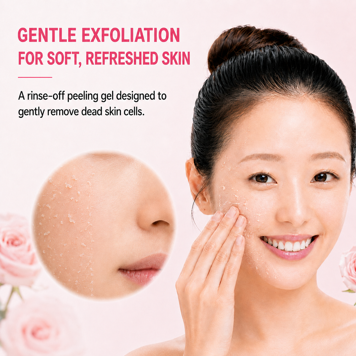 Rivecowe Rose Water Peeling Gel