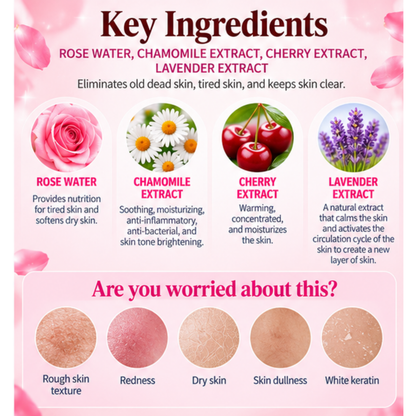 Rivecowe Rose Water Peeling Gel